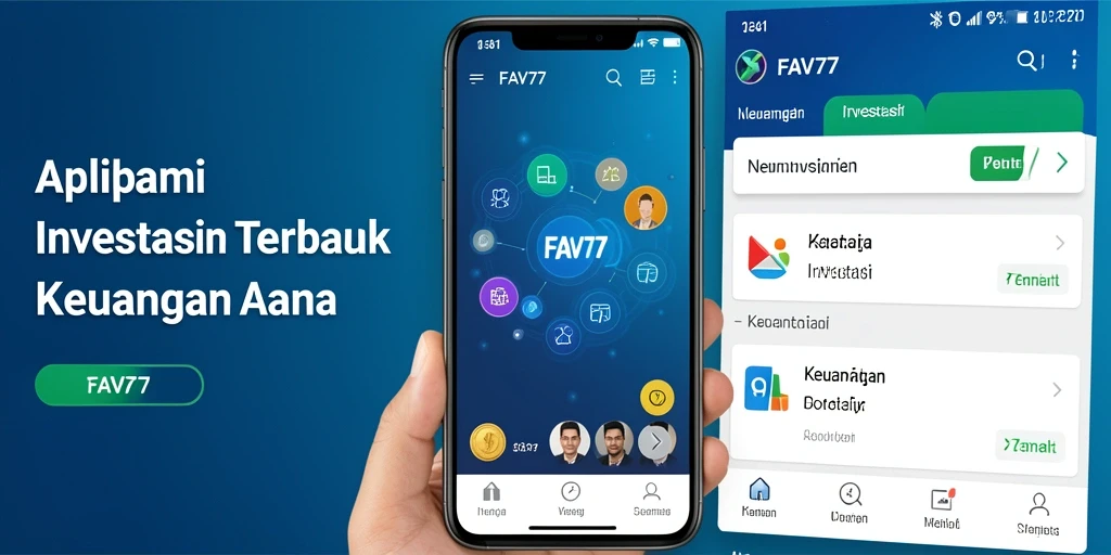 Tampilan antarmuka pengguna FAV77 yang modern dan fungsional.
