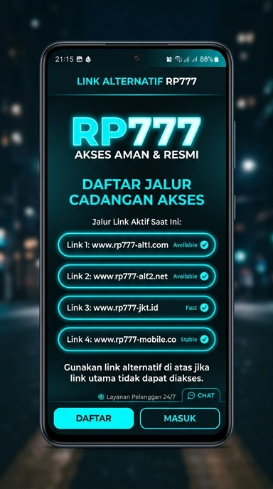 Link Alternatif rp777 untuk Pengguna Android
