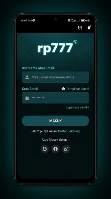 Cara Mudah Masuk Akun rp777 di Android